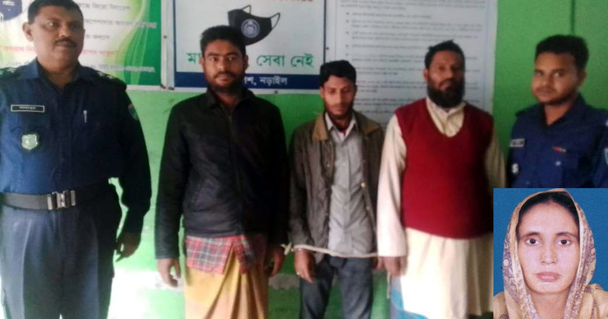 ময়নাতদন্তে ওঠে এলো হত্যাকাণ্ড, স্বামীসহ গ্রেফতার ৩