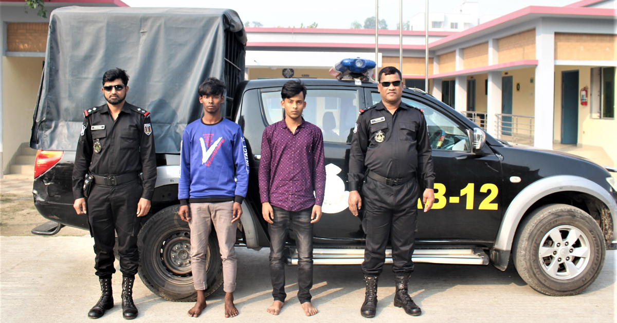 সিরাজগঞ্জে ৪৯ কেজি গাঁজাসহ ২ মাদক কারবারি আটক