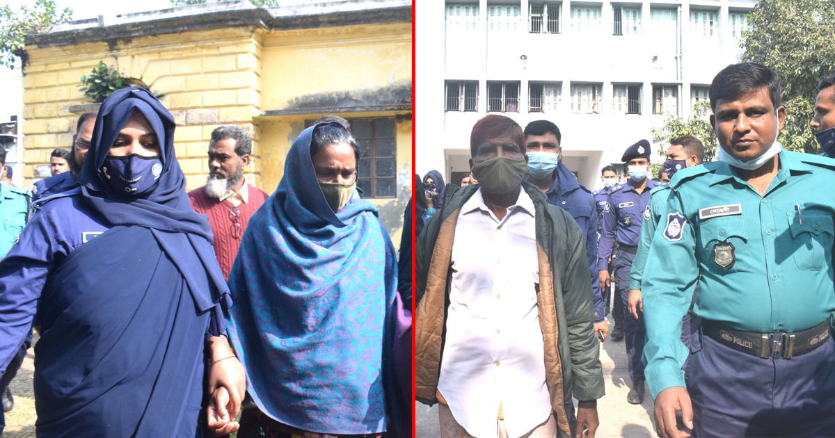 রাজশাহীতে হত্যা মামলায় পরকীয়া জুটির ফাঁসির আদেশ