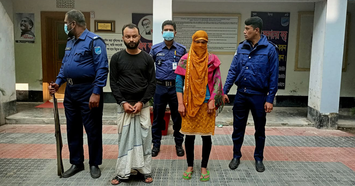 শিবচরে মানবপাচারের অভিযোগে স্ত্রীসহ ভারতীয় আটক