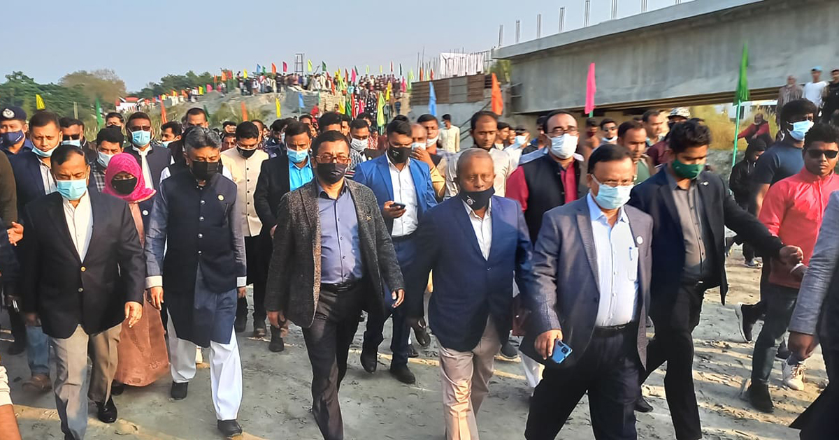 আড়িয়াল খাঁ নদী সংরক্ষণ ও ড্রেজিং কার্যক্রম উদ্বোধন