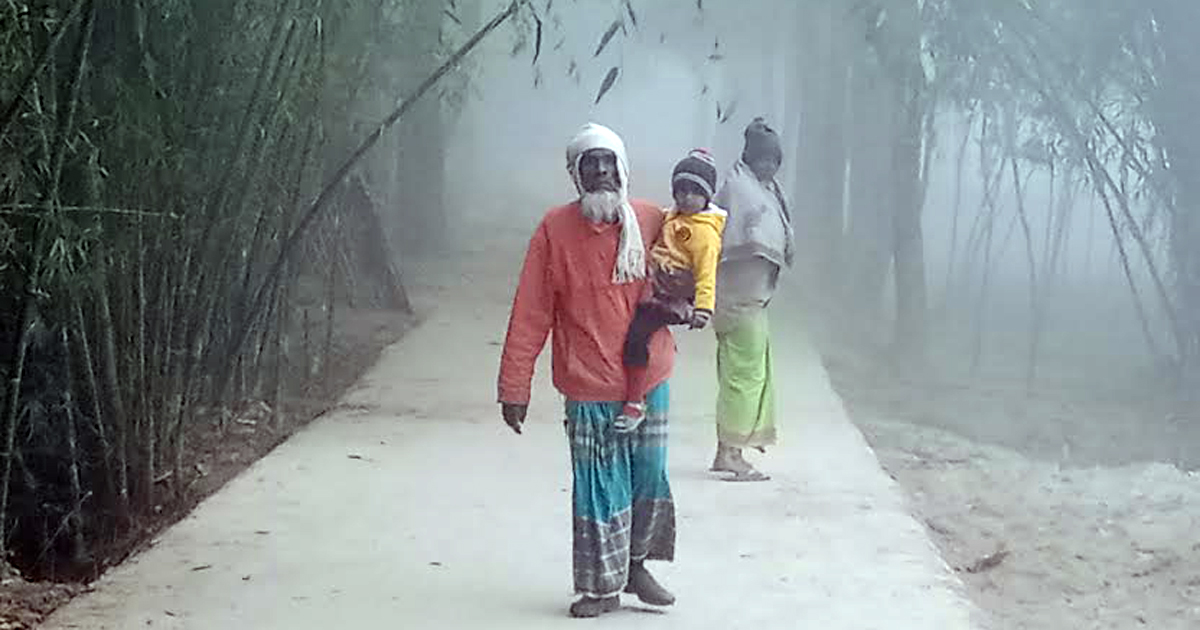 কুড়িগ্রামে বইছে মৃদু শৈত্যপ্রবাহ