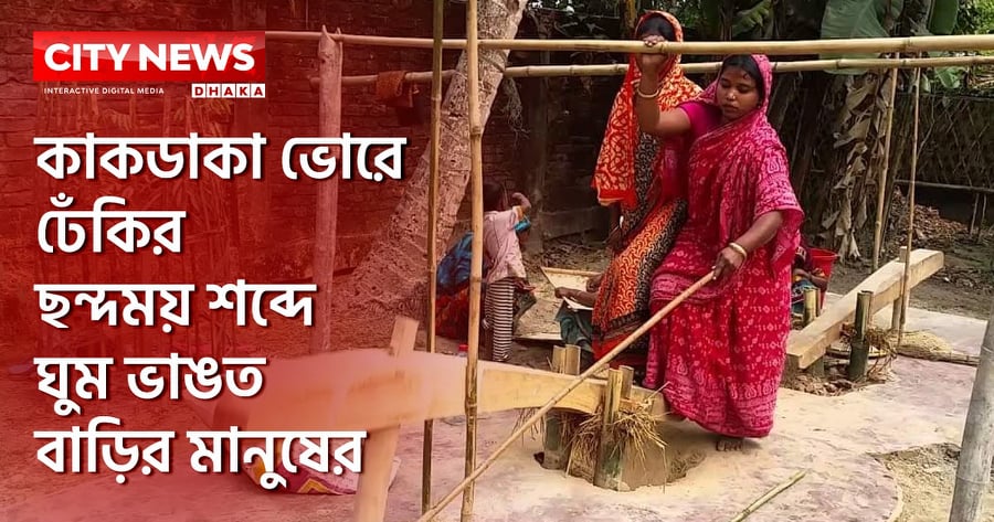 থামল যখন ঢেঁকি