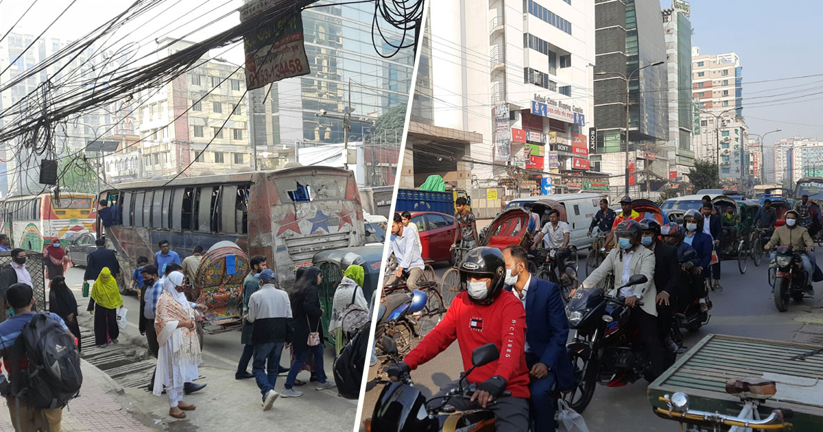 তীব্র যানজটে নাকাল রাজধানীবাসী