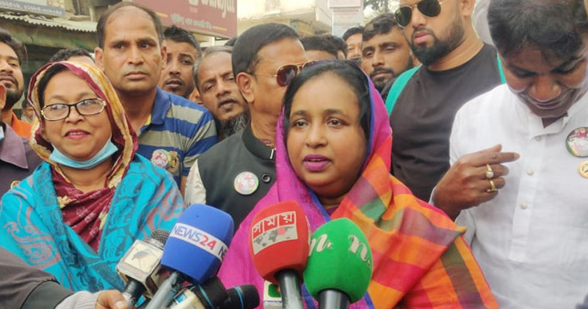 নারায়ণগঞ্জে উৎসবমুখর পরিবেশে নির্বাচন হবে : আইভী