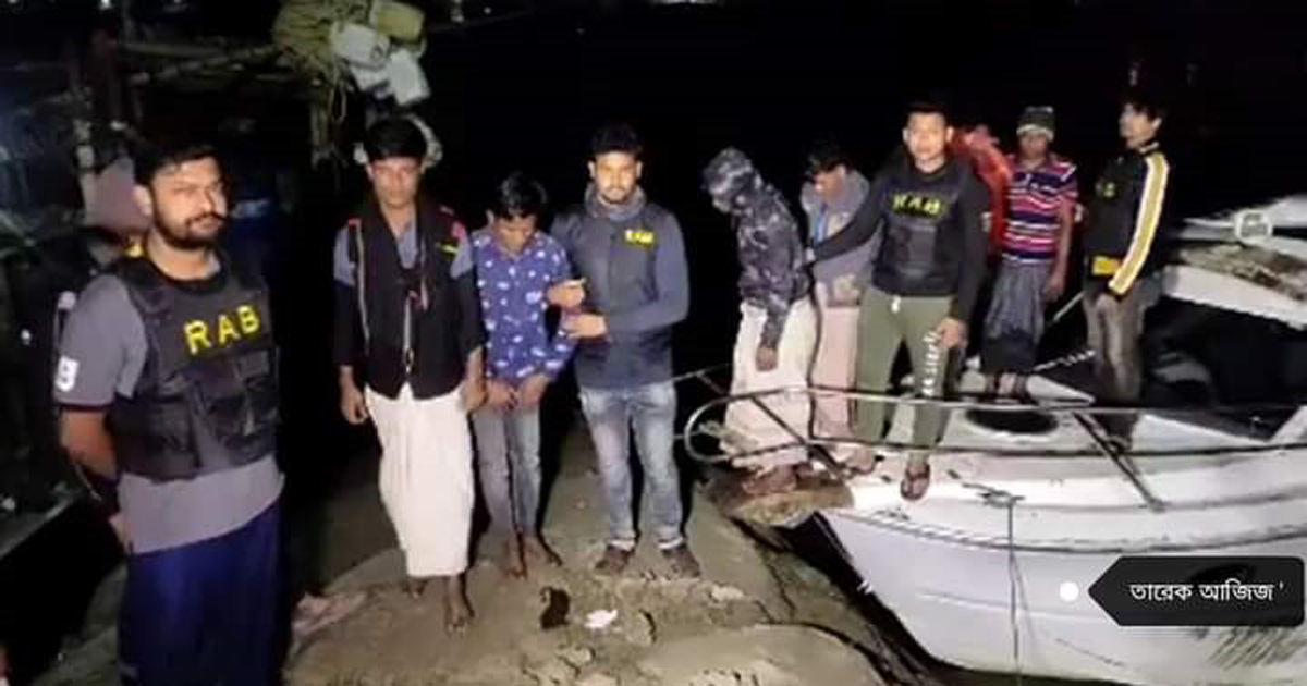 মহেশখালীতে ৬ জলদস্যু আটক
