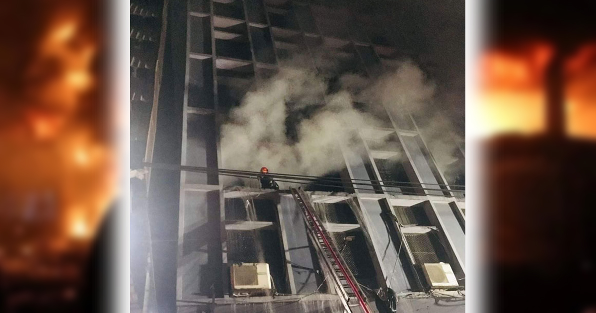 শ্যামপুরে গার্মেন্টসে আগুন, নিয়ন্ত্রণে ৮ ইউনিট