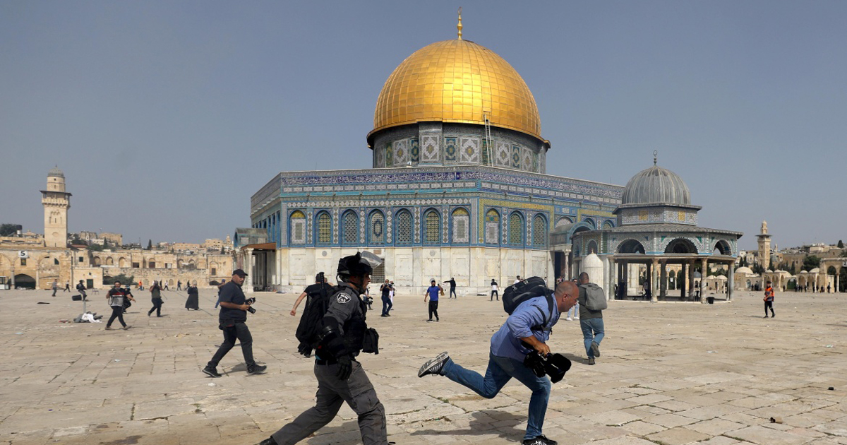 আল-আকসায় ফের ইহুদিদের তাণ্ডব
