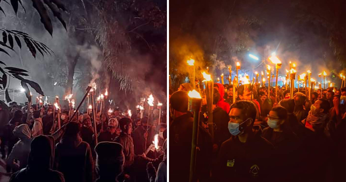 গভীর রাতেও জেগে আছে শাবিপ্রবি