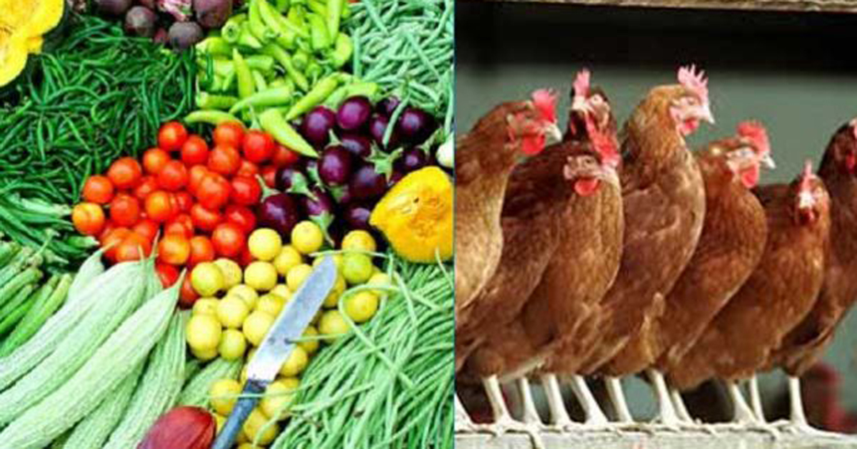 সবজির বাজার চড়া, কমেছে মুরগির দাম