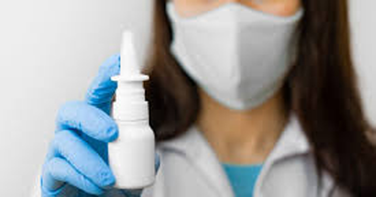 বাজারে এলো করোনারোধী প্রথম নাকের স্প্রে