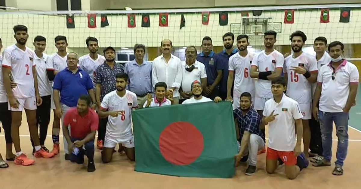 মালদ্বীপ জয় করেই দেশে ফিরছে ভলিবল দল