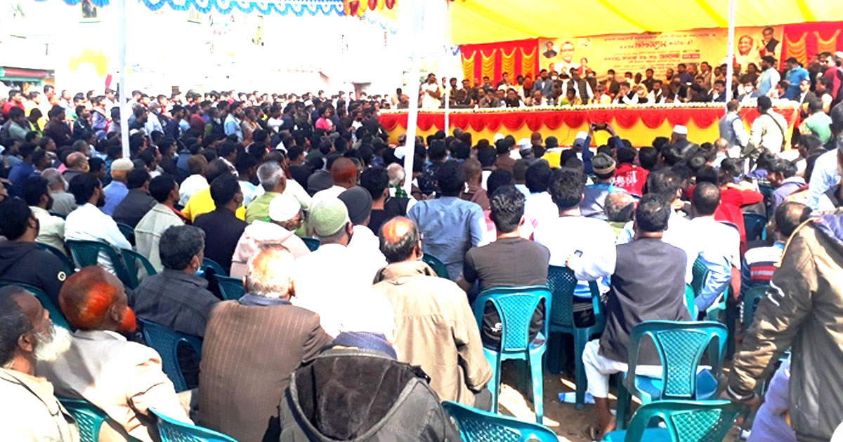 সরকারি বিধিনিষেধ না মেনেই আ.লীগের সম্মেলন অনুষ্ঠিত