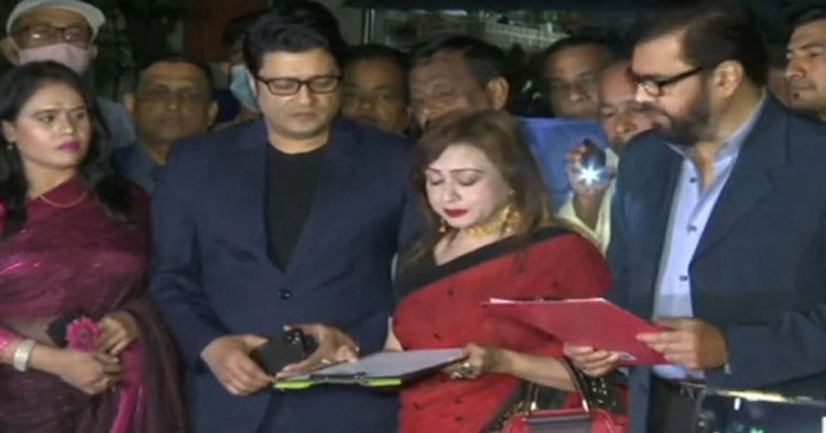 শপথের জন্য কাঞ্চন প্যানেলে অঞ্জনা