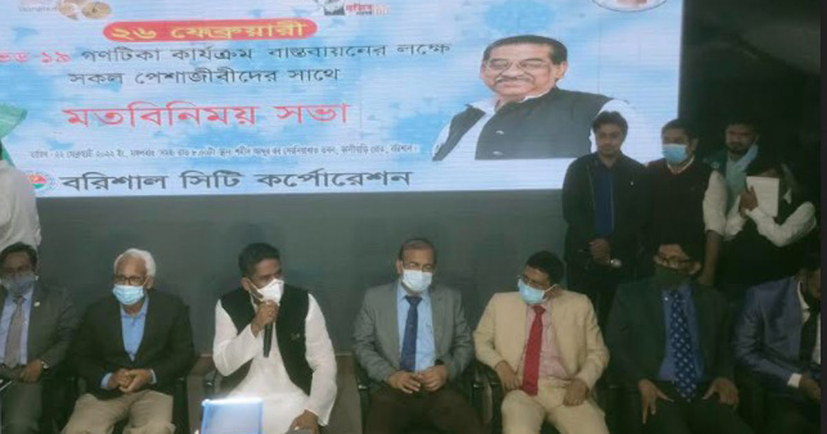 প্রয়োজনে বাড়িতে গিয়ে টিকা প্রদান করা হবে : মেয়র সাদিক
