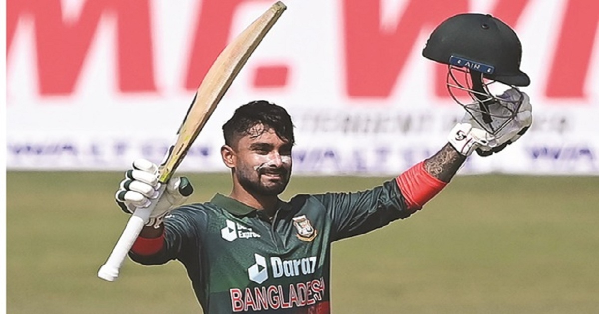 এক লাফে তিন ধাপ এগোলেন লিটন