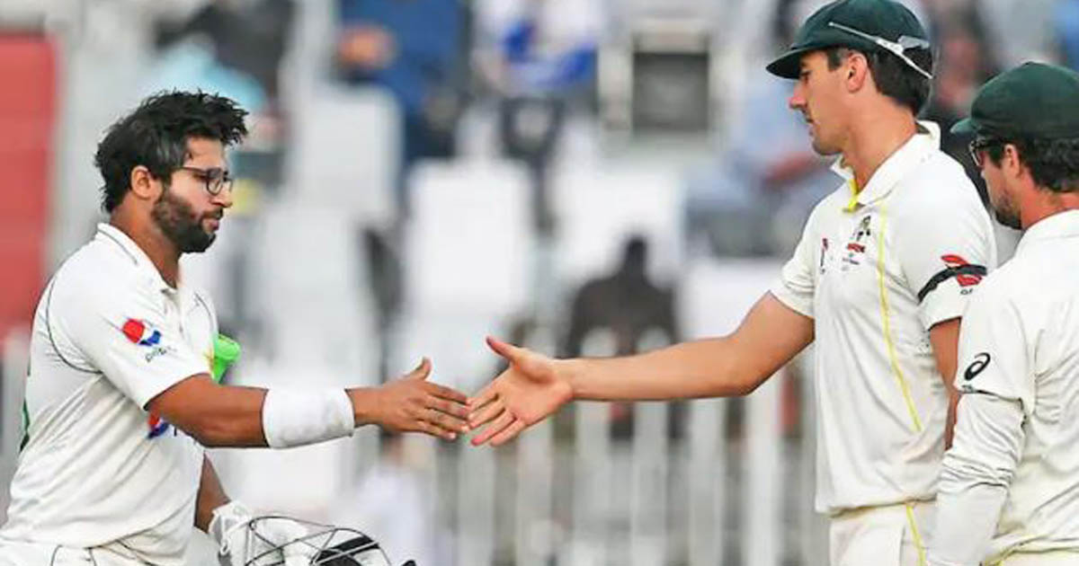 ড্রয়ে পাকিস্তান সফর শুরু অস্ট্রেলিয়ার