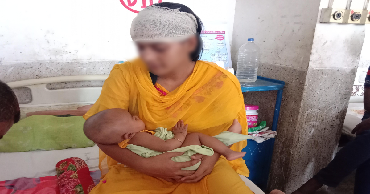 স্ত্রী ও শ্বাশুড়িকে আটকে রেখে নির্যাতন: ৯৯৯- এ উদ্ধার