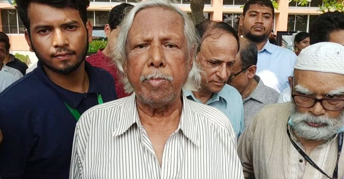 ন্যায়ের খাতিরে খালেদা জিয়াকে জামিন দেওয়া উচিত: জাফরুল্লাহ চৌধুরী