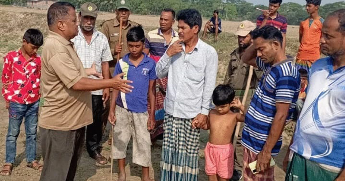 শরণখোলার লোকালয়ে আবারও রয়েল বেঙ্গল টাইগার