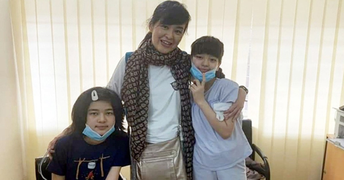 দুই মেয়ে নিয়ে বিদেশে যাওয়ার অনুমতি চান জাপানি মা