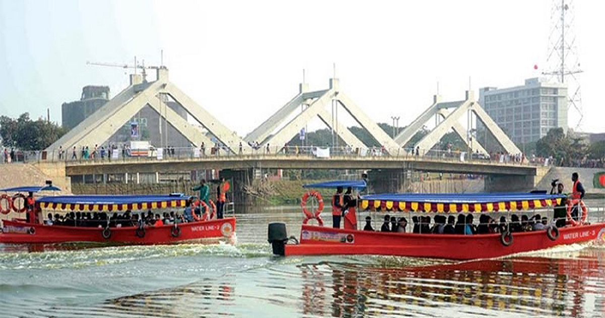 হাতিরঝিলে ওয়াটার ট্যাক্সি বন্ধ ও বাণিজ্যিক স্থাপনা উচ্ছেদের নির্দেশ