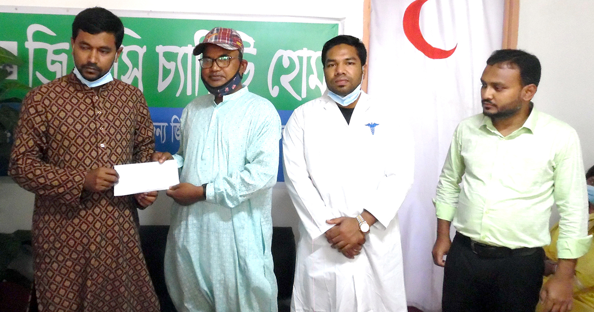 মধ্যপাড়া পাথর খনি শ্রমিকদের সন্তানদের শিক্ষা উপবৃত্তি প্রদান