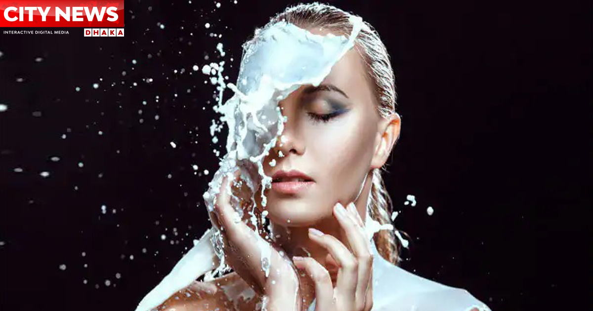 দীপ্তিময় ত্বকের জন্য কাঁচা দুধের উপকারিতা