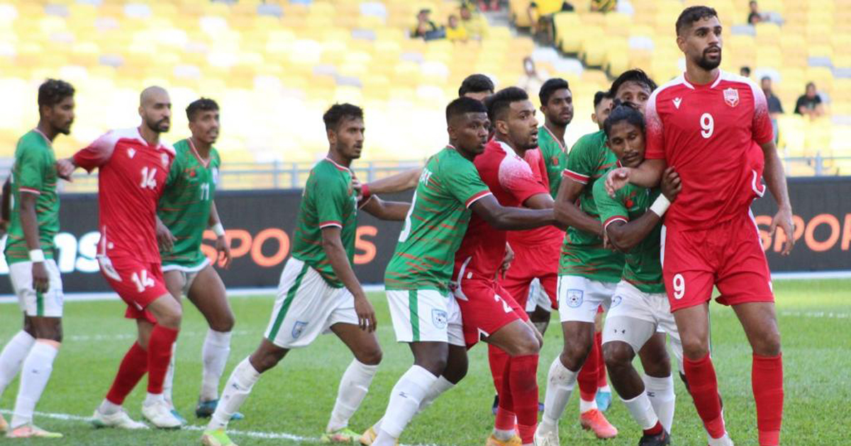 বাহরাইনের সঙ্গে পারলো না জামাল ভূঁইয়ারা