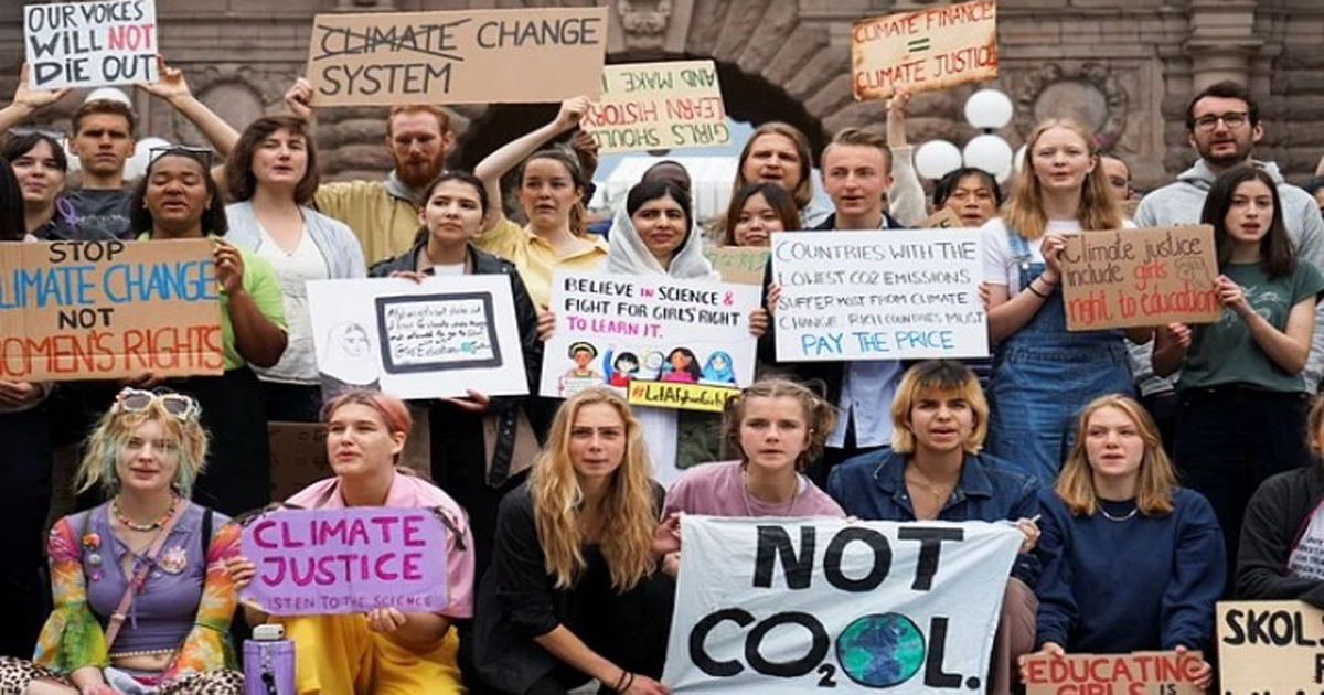 জলবায়ু পরিবর্তনের ফলে সবচেয়ে ক্ষতিগ্রস্ত হচ্ছে মেয়েরা: মালালা