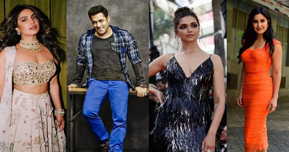 এক মিনিটে ১ কোটি আয় সালমান-প্রিয়াঙ্কার, ক্যাটরিনার কত?