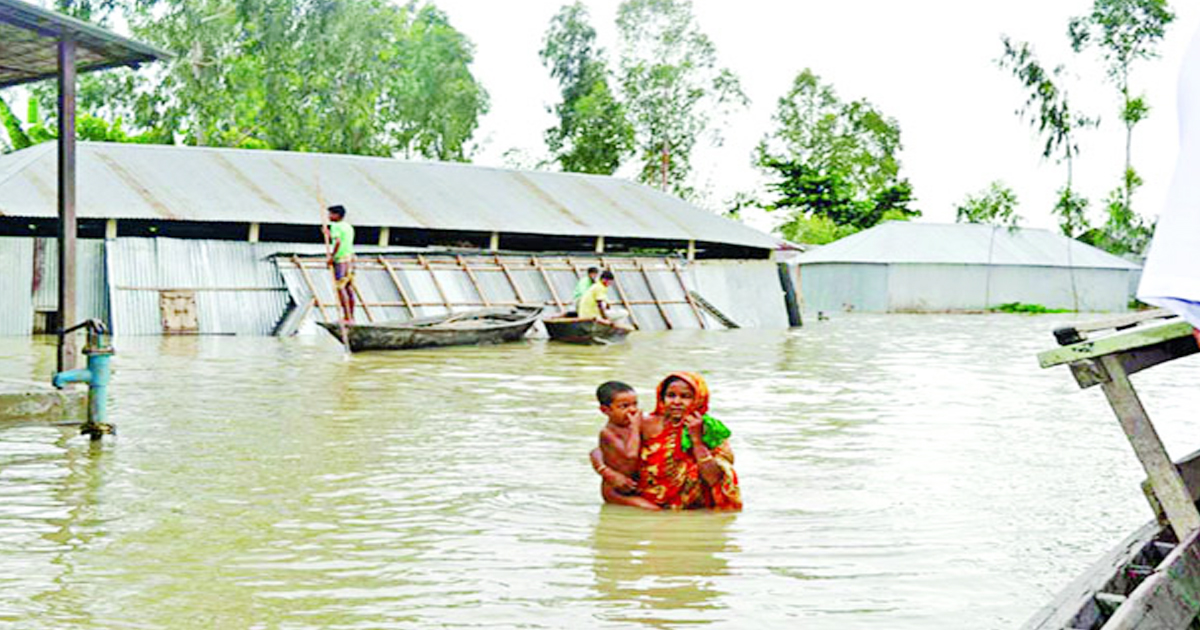 বন্যার্তদের ত্রাণ সহায়তায় ২.৩ কোটি টাকা দিচ্ছে যুক্তরাষ্ট্র