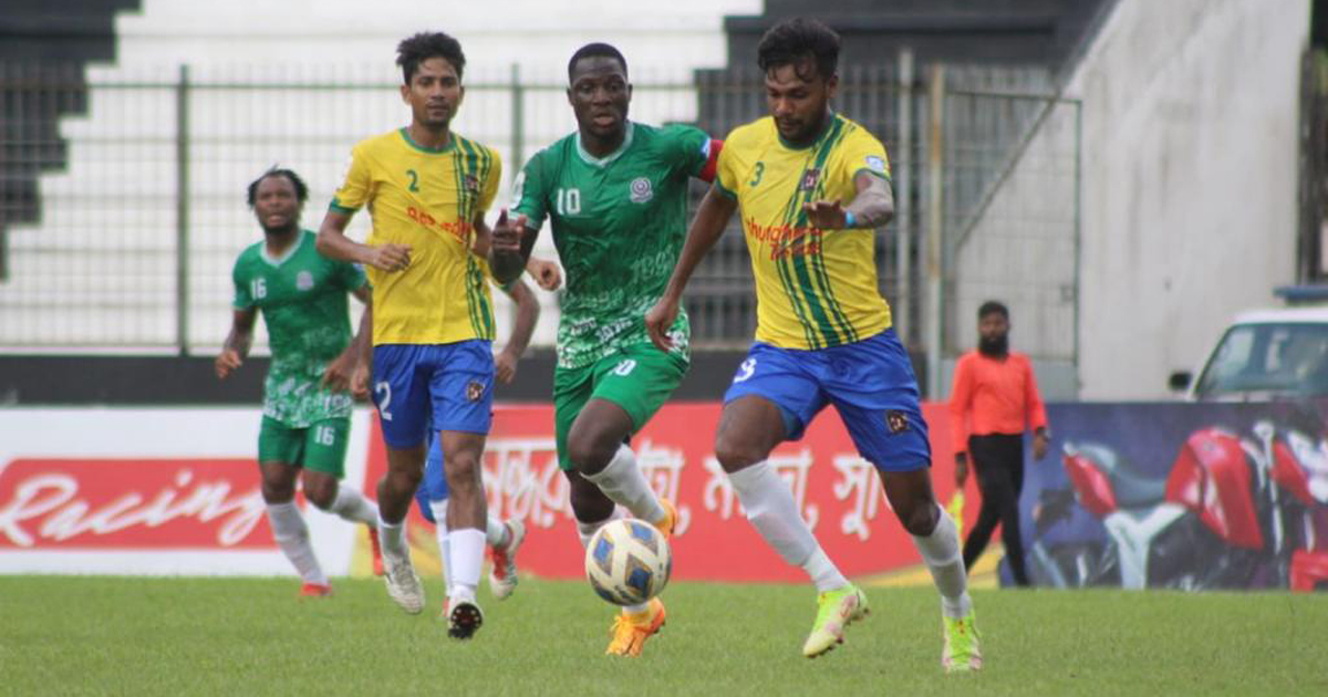 শেখ জামালকে হারিয়ে জয়ে ফিরলো মোহামেডান