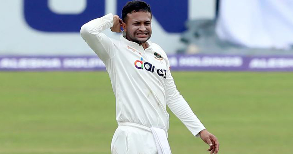 টেস্ট র‌্যাংকিংয়ে সাকিবের অবনতি