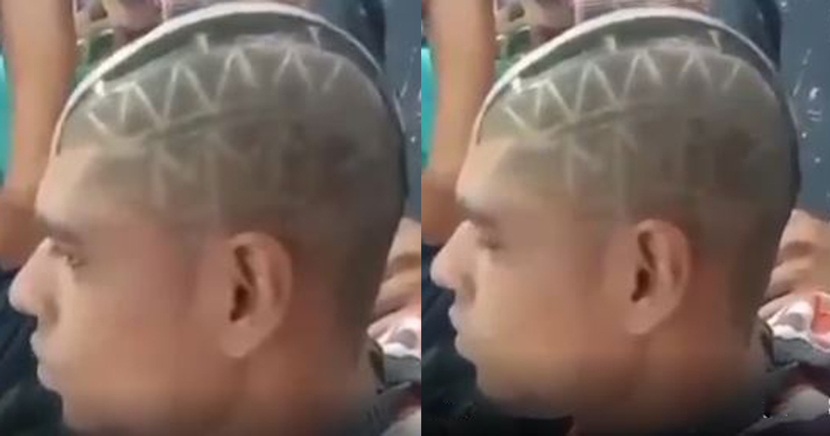 পদ্মা সেতুর স্টাইলে চুল কেটে ভাইরাল যুবক