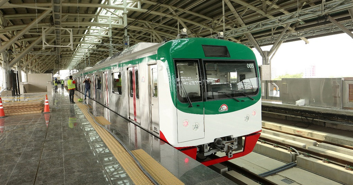 মেট্রোরেল পরীক্ষামূলক চালু হচ্ছে ১ অক্টোবর