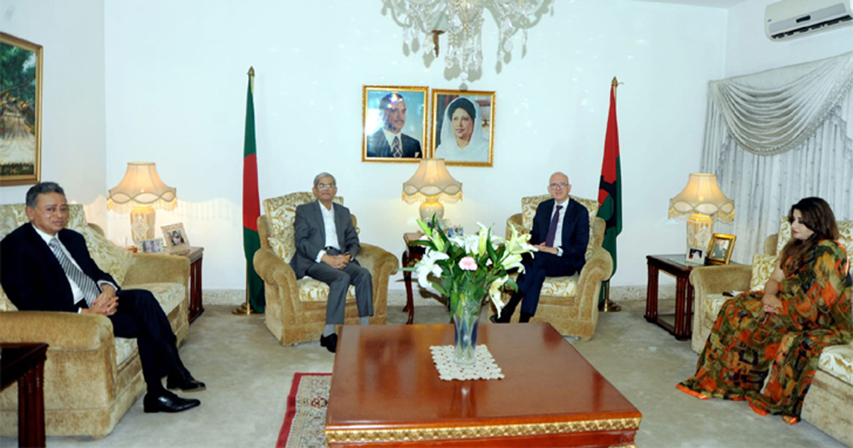 বিএনপির সঙ্গে ইইউ রাষ্ট্রদূতের বৈঠক