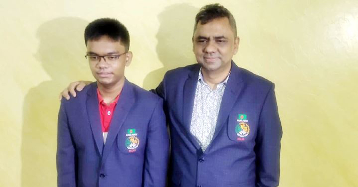 দাবা অলিম্পিয়াডে খেলতে যাচ্ছেন পিতা-পুত্র