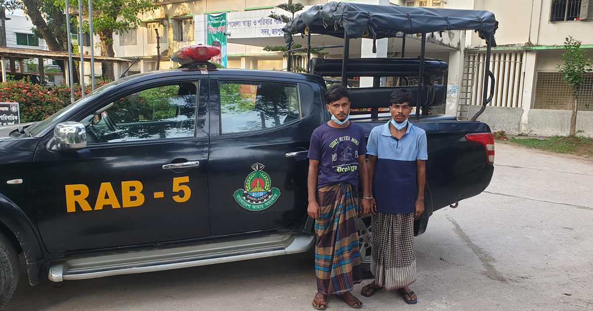 জয়পুরহাটে অপহৃত ব্যবসায়ী উদ্ধার: দুইজন গ্রেফতার