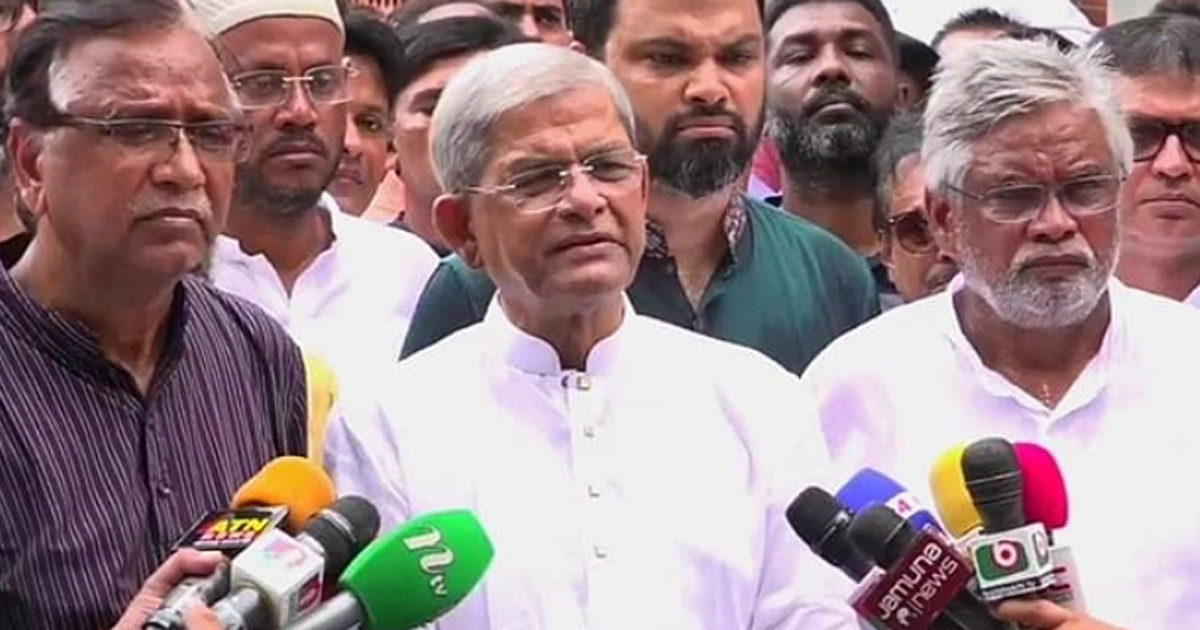 জনগণের আন্দোলনে পরাজিত হবে আওয়ামী লীগ : মির্জা ফখরুল
