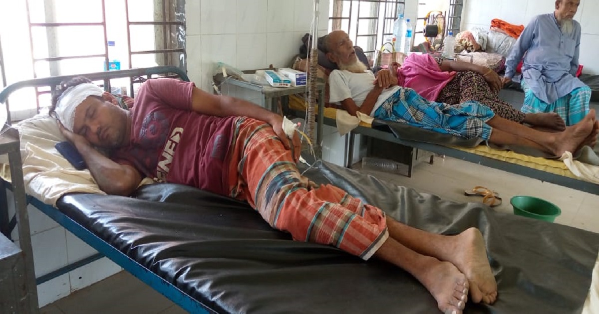 সুন্দরগঞ্জে জমি দখলকে কেন্দ্র করে মারধর, প্রতিবন্ধী নারীসহ আহত ২