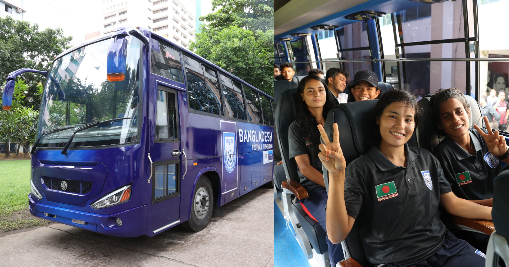 বাফুফেকে বাস উপহার দিল উয়েফা
