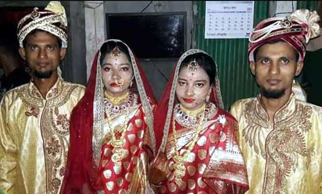যমজের সঙ্গে যমজের বিয়ে!
