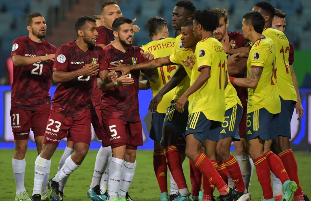 কলম্বিয়াকে রুখে দিল ভেনেজুয়েলা