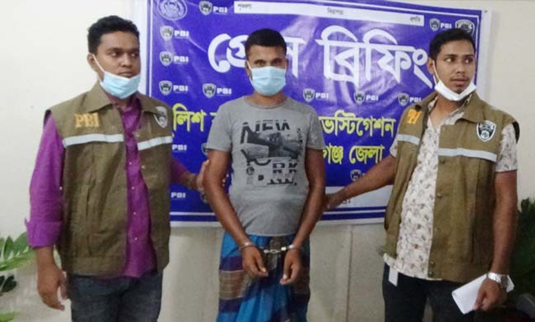 স্কুলছাত্রীকে ধর্ষণের পর হত্যা : অভিযুক্ত গ্রেফতার